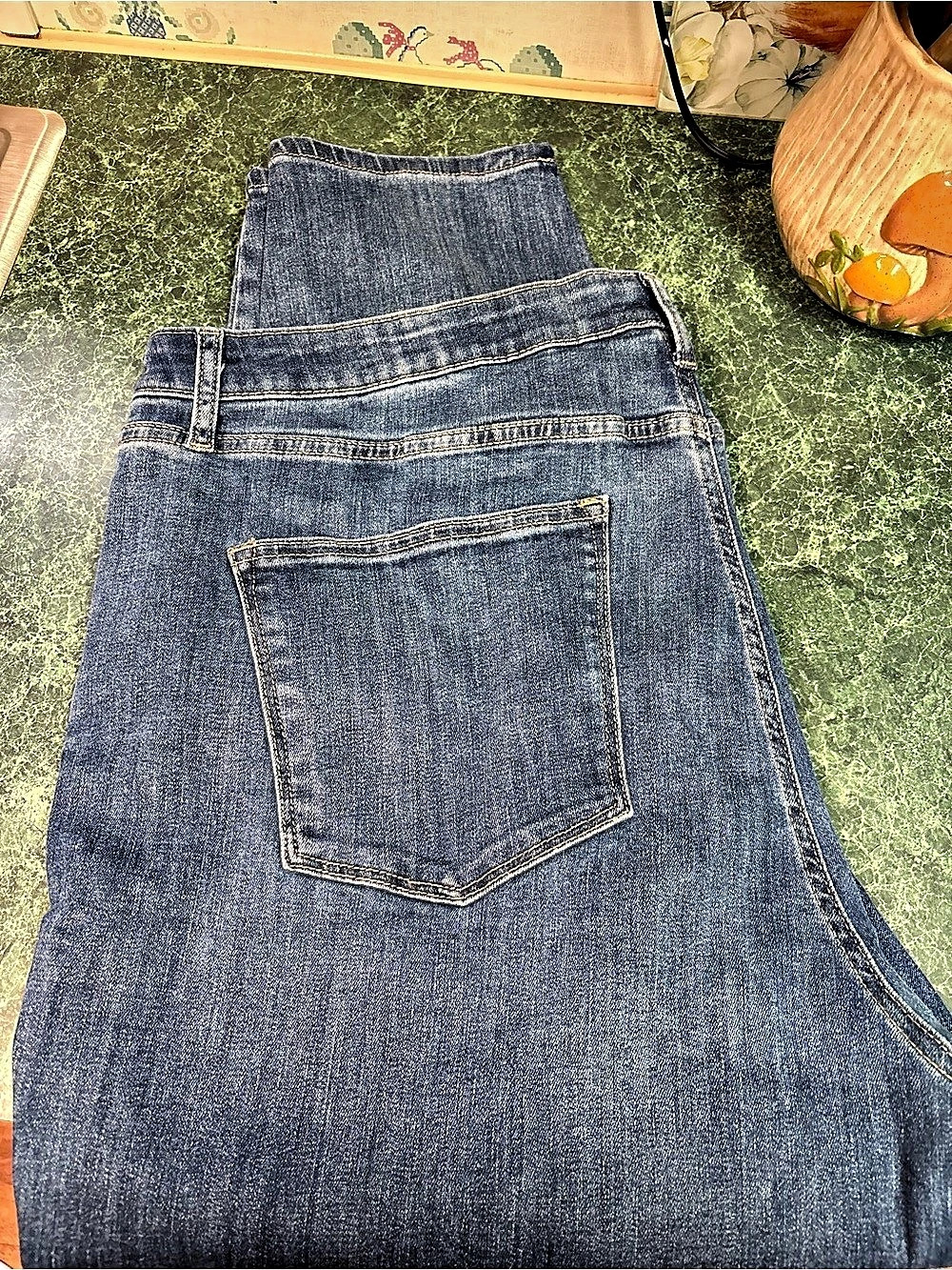 SONOMA Women's Straight Leg Jeans Waist 22W Blue